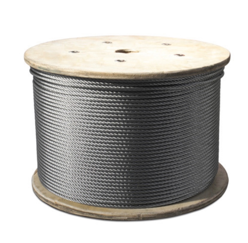 Nerezové lano A4 7×19 8mm, role 1 000 m (2 ks)