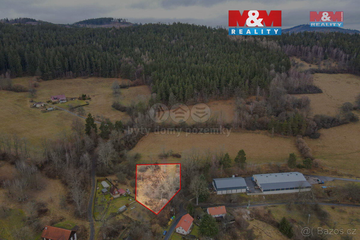 Prodej pozemku k bydlení, 2649 m², Sušice