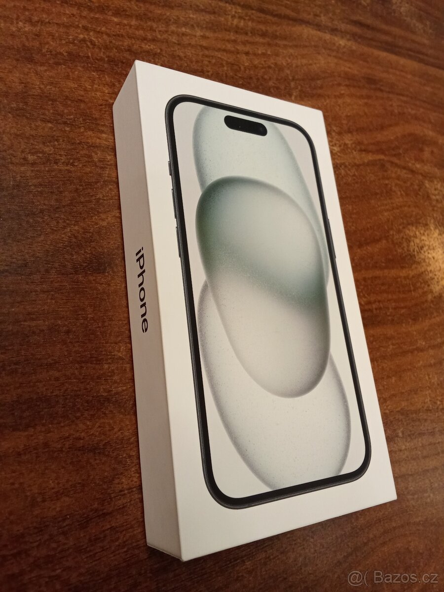 iPhone 15 128GB černý nový