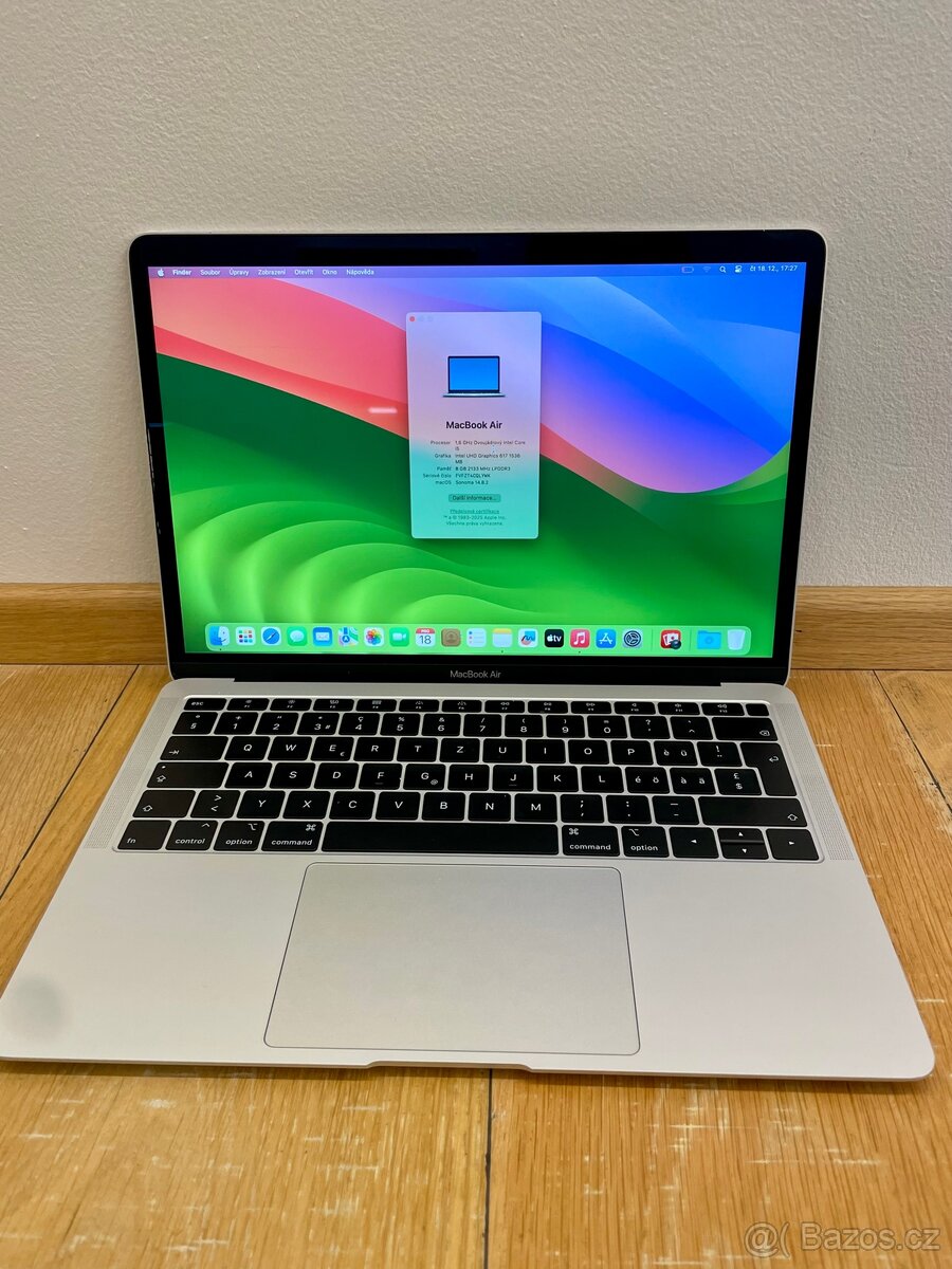 APPLE MACBOOK AIR 2019 13” i5/8/256GB - SILVER