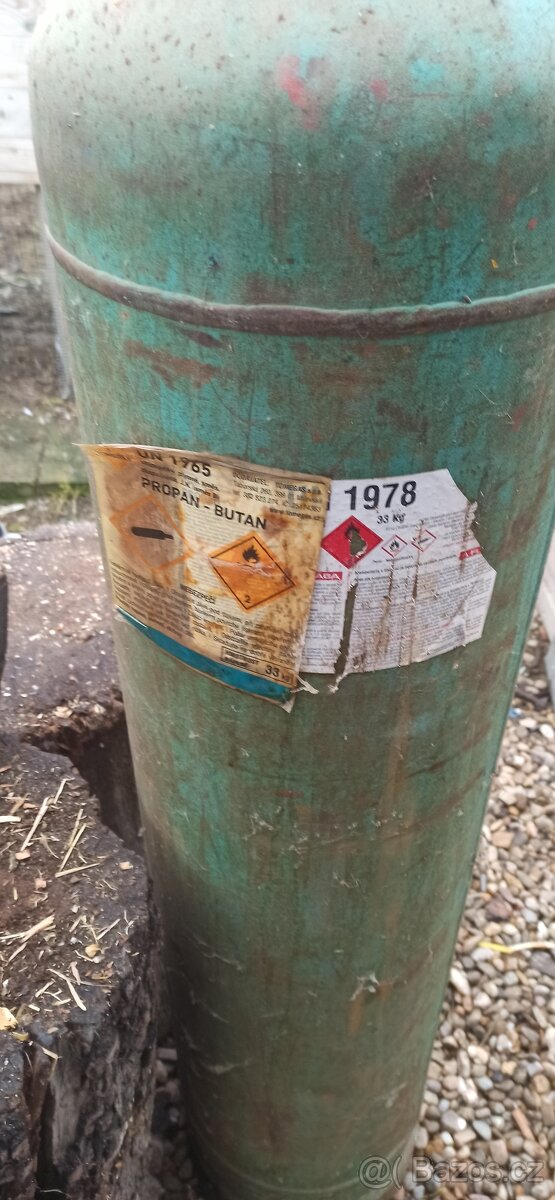 Prodám plynovou láhev