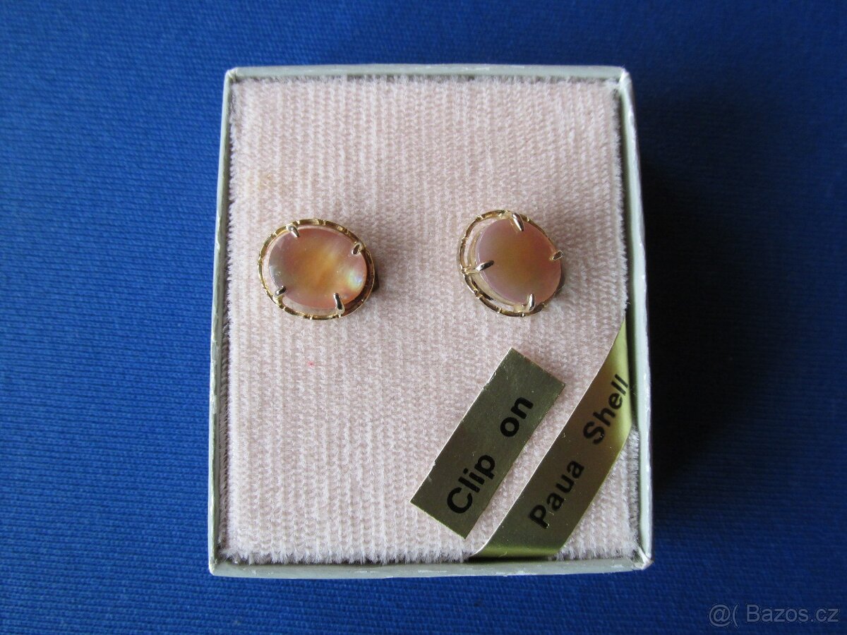 NÁUŠNICE PAUA PERLEŤ