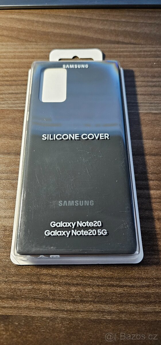 Nový kryt Samsung Galaxy Note 20 silikonový šedý
