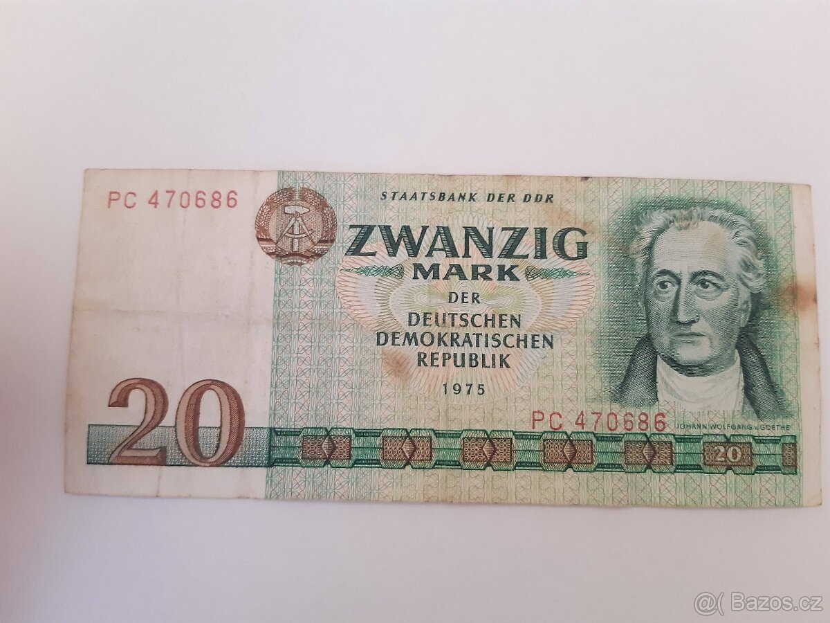 Bankovka 20 MARK