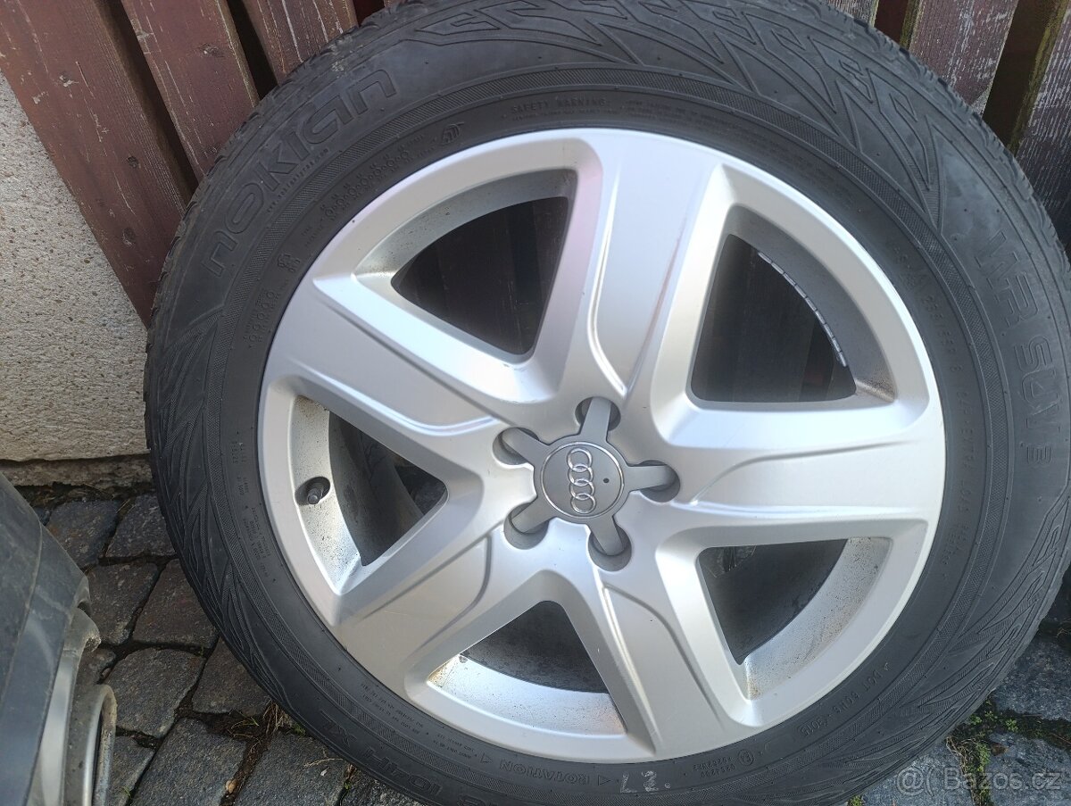 AUDI A6- prodám ALU kola 235/55-R18, 5x112