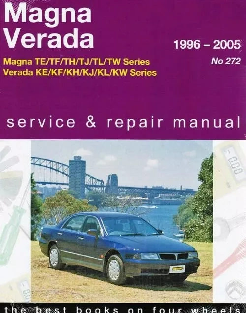 Mitsubishi Magna & Verada V6 1996-2005-servisní manuál