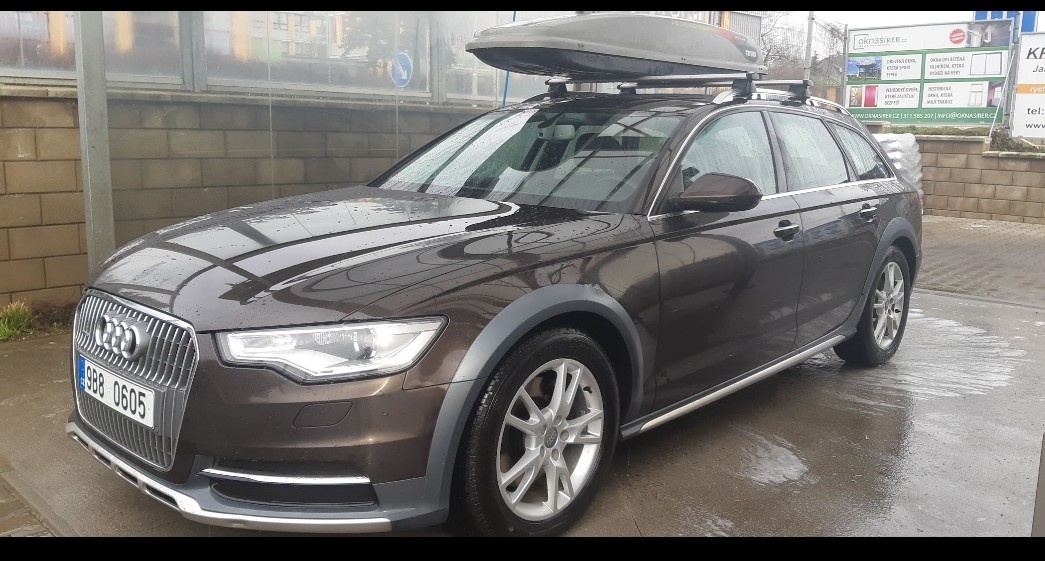 Originál disky + zimní pneu AUDI A6 Allroad, 235/55R18