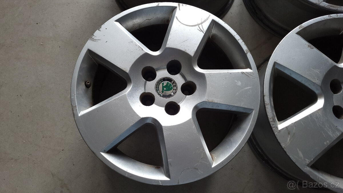 Orig. ALU disky Škoda 17" 5x112 - levně