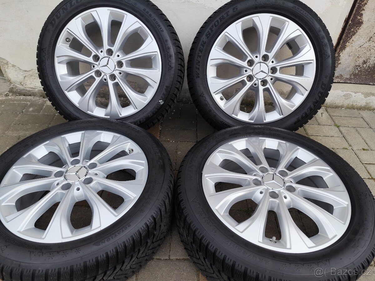 ALU 5x112 r17 MERGL/VW + PNEU - PĚKNÁ SADA