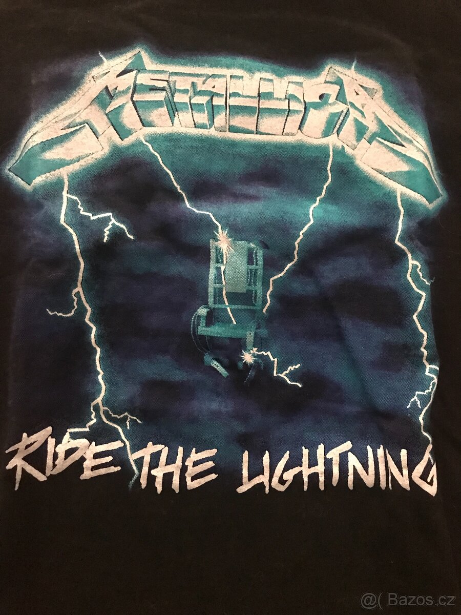 Triko Metallica - Ride the Lighting, vel. L.