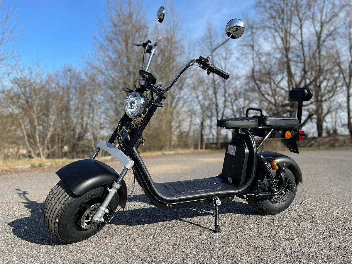 Elektrický skútr/chopper( koloběžka 1200w/60v - ruzne barvy