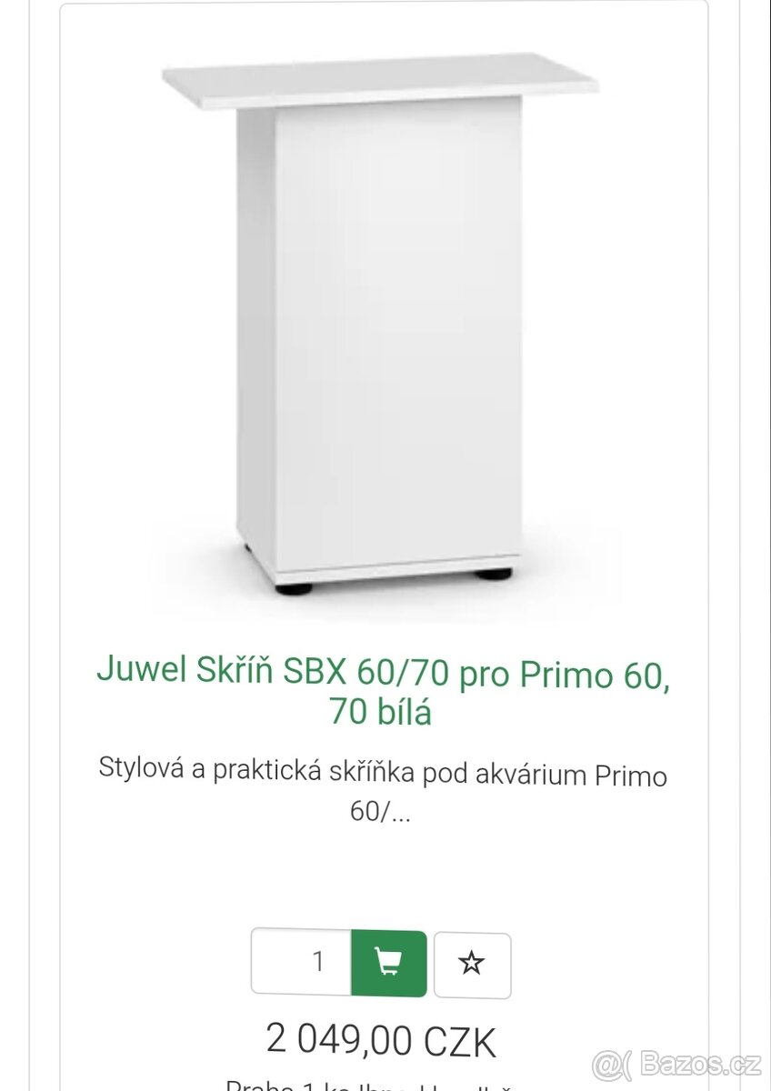 Nová skříňka pod akvárium juwel