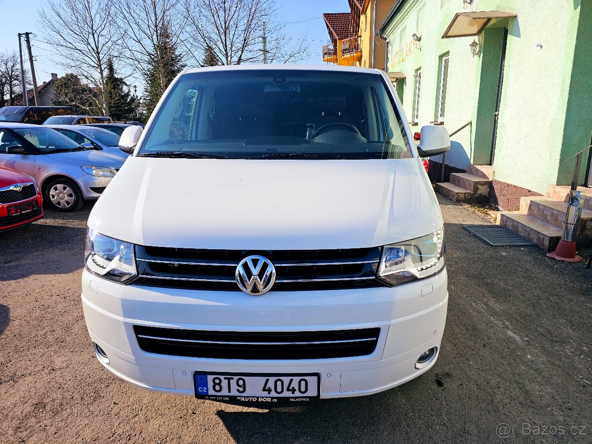 Multivan 2,0 BiTDi 132KW DSG 4Motion Highline,7 míst,KŮŽE