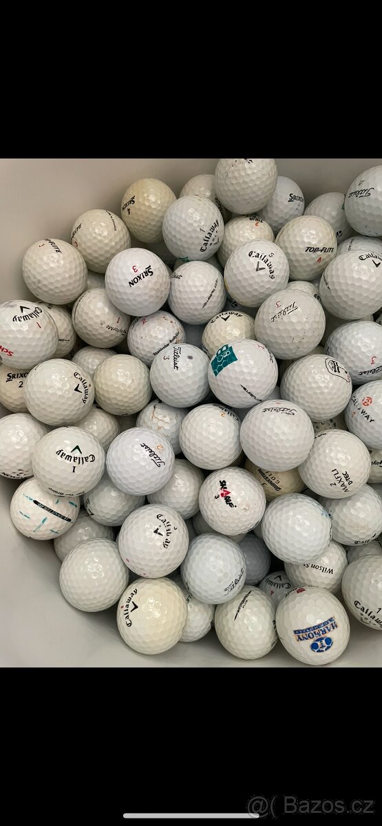 Levné golfové míčky 600 ks