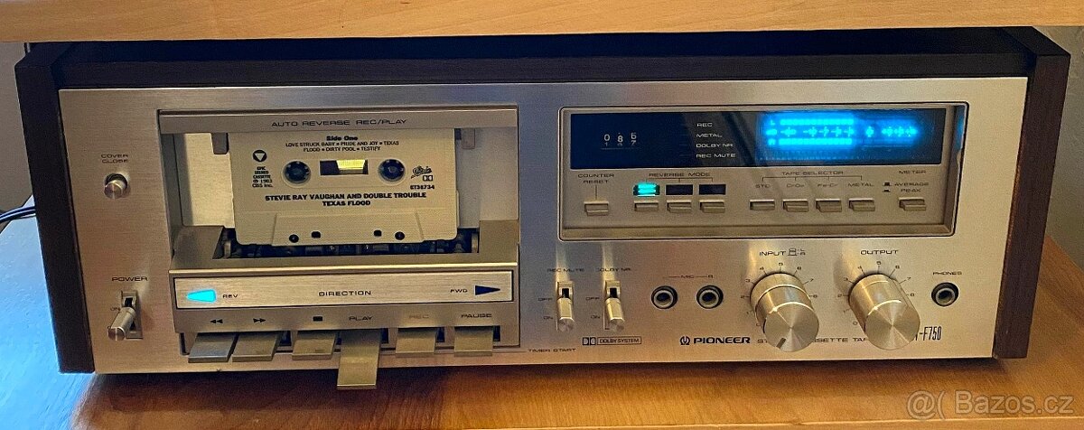 PIONEER CT-F750 BLUE LINE SERIES MAGNETOFON
