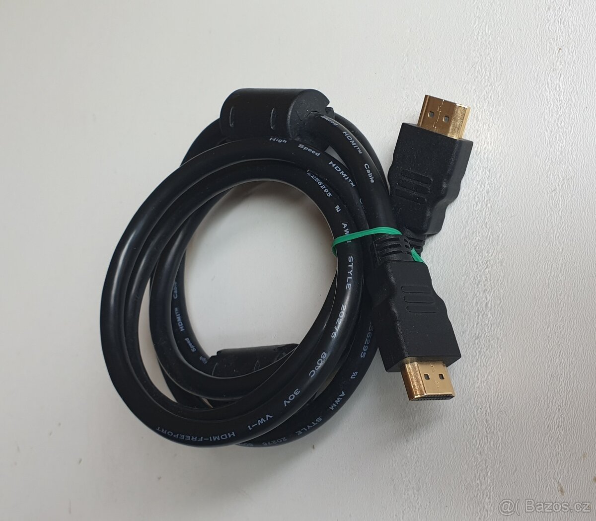 HDMI kabel, pozlacený, se stíněním, 1,2m