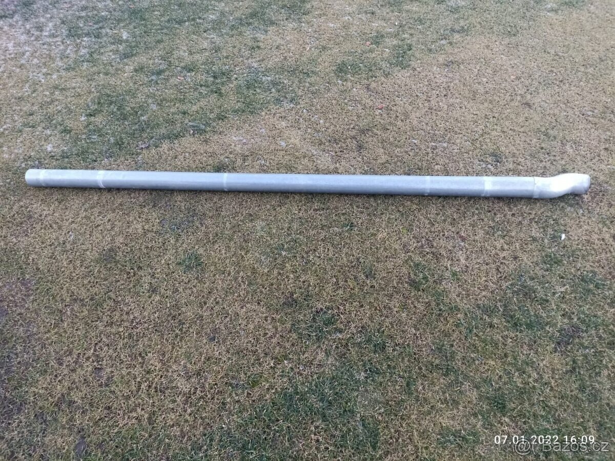 Okapovy svod titanzinek - prumer 100 mm, delka 270/295 cm