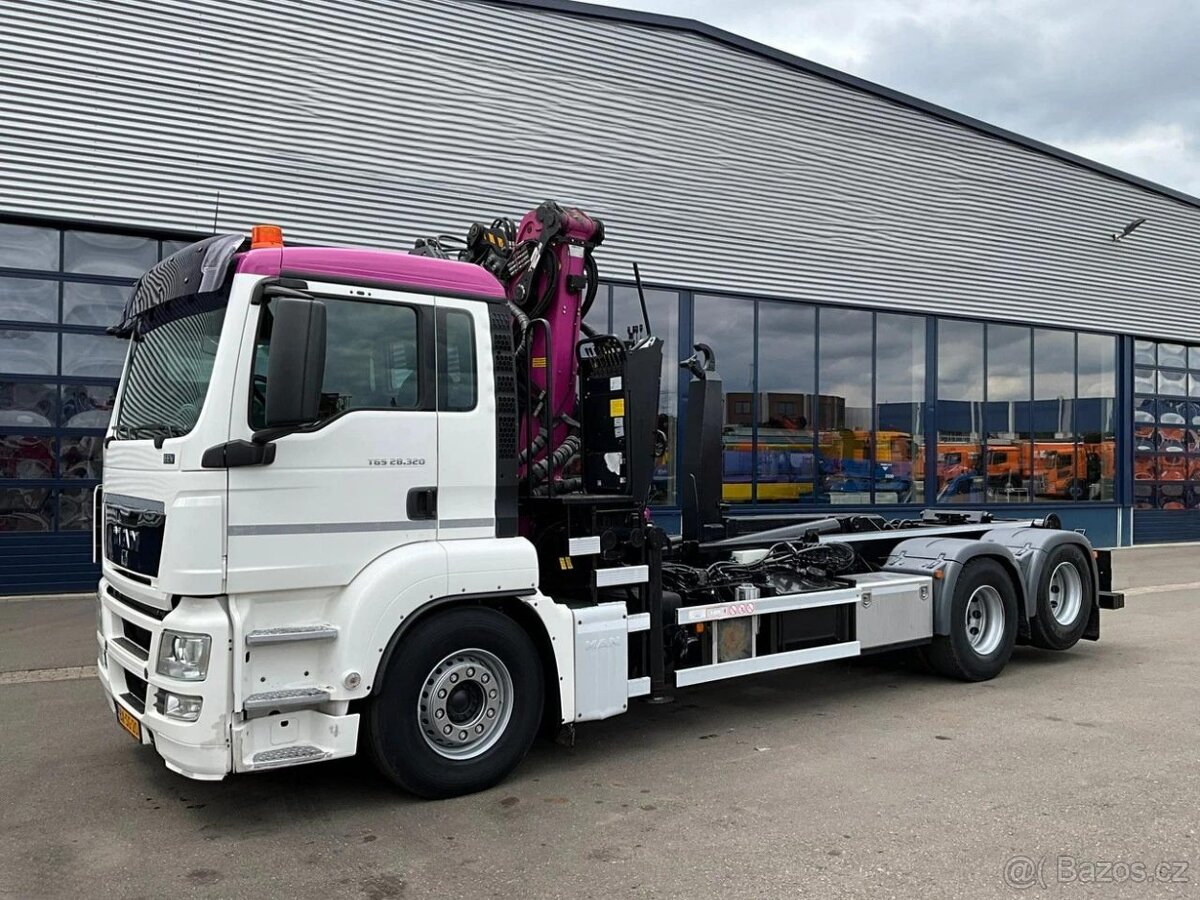 MAN TGS 28.320 6x2 / Palfinger 15 Tun-m Z-ruka / Jen 105tkm