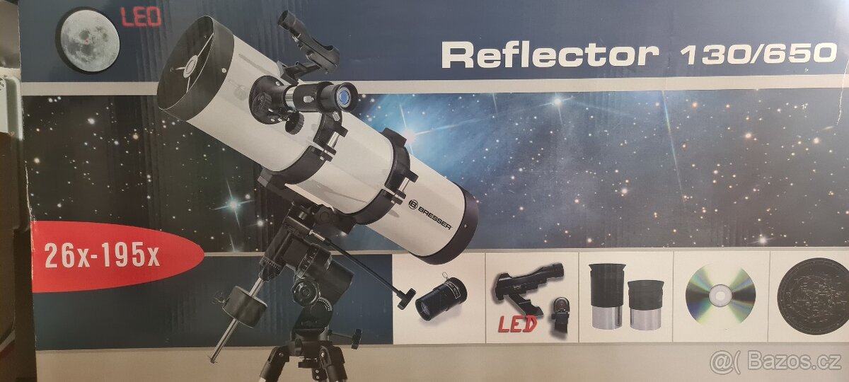 Teleskop Bresser Newton 130/650mm EQ-3