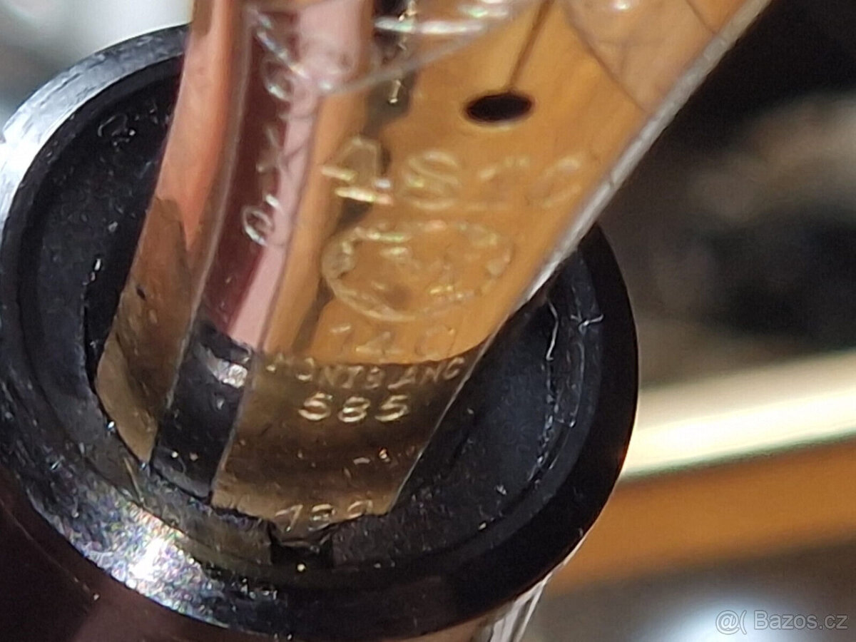 Montblanc Meisterstuck 149 Stříbrné prsteny, celuloid, 50. l
