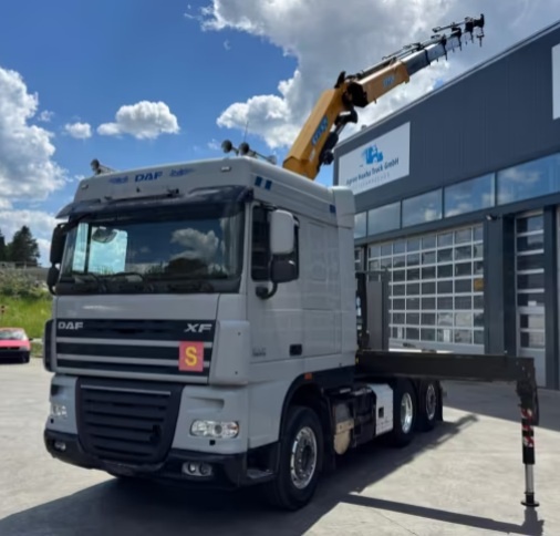 DAF XF 510 + HNJ Effer 255 5S 6x2