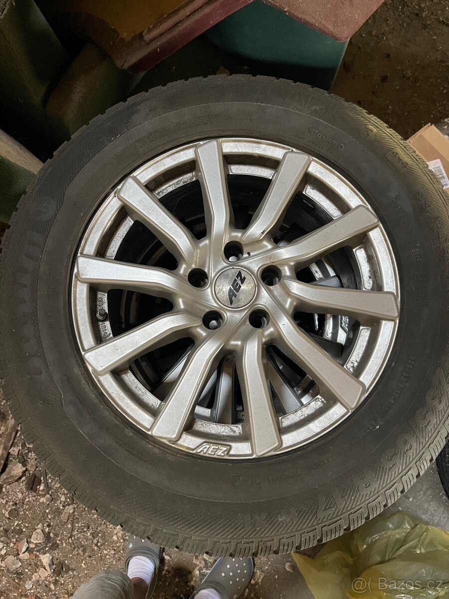 Alu kola AEZ zimní + pneu Kia Sorento