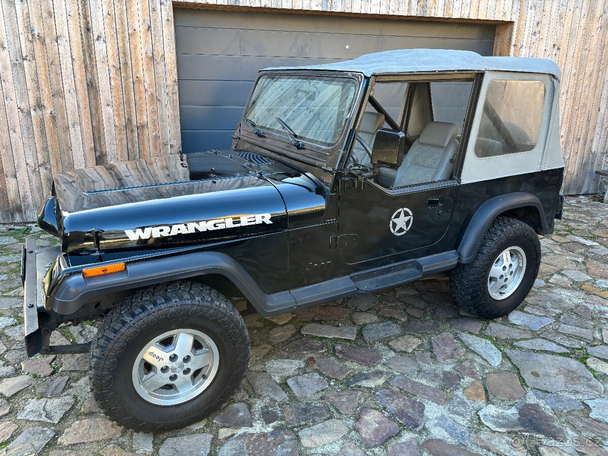Jeep Wrangler YJ 4,2l benzin, 4x4, automat, 1988