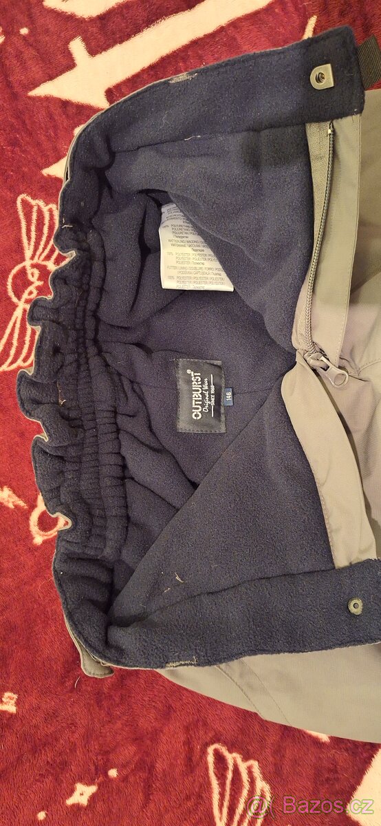 Zimní lyžařské kalhoty vel 146