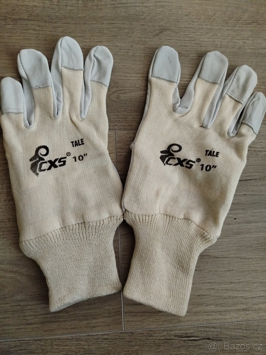 Pracovní rukavice.
