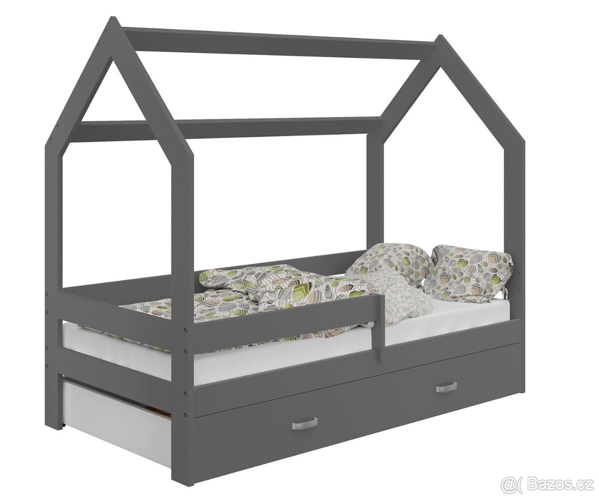 Dětská postýlka domeček