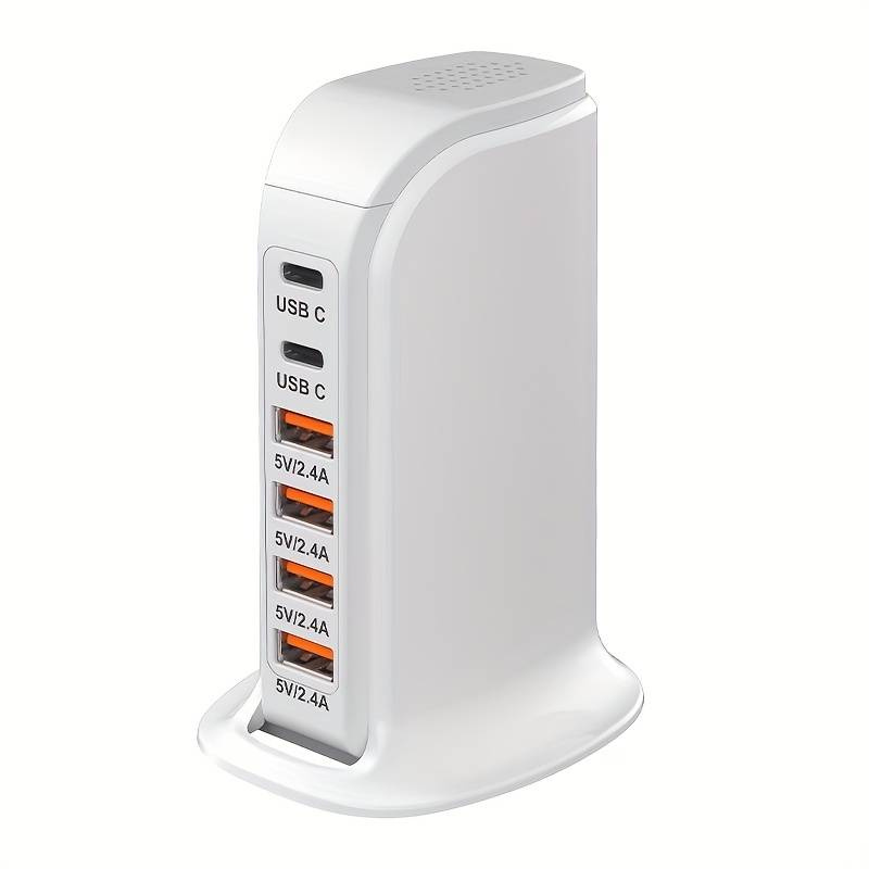 Víceportová nabíjecí stanice s EU zástrčkou