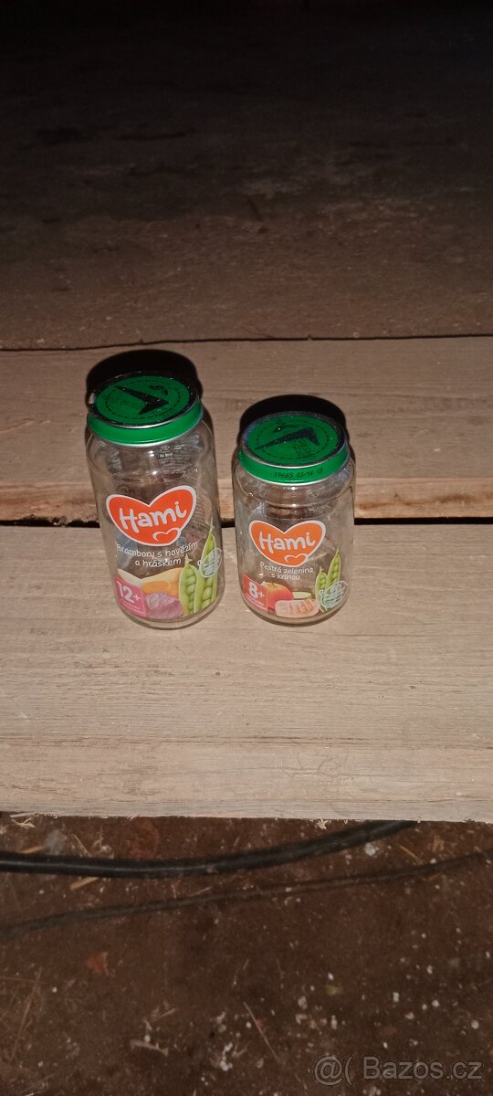 Sklenice od přesnídávky