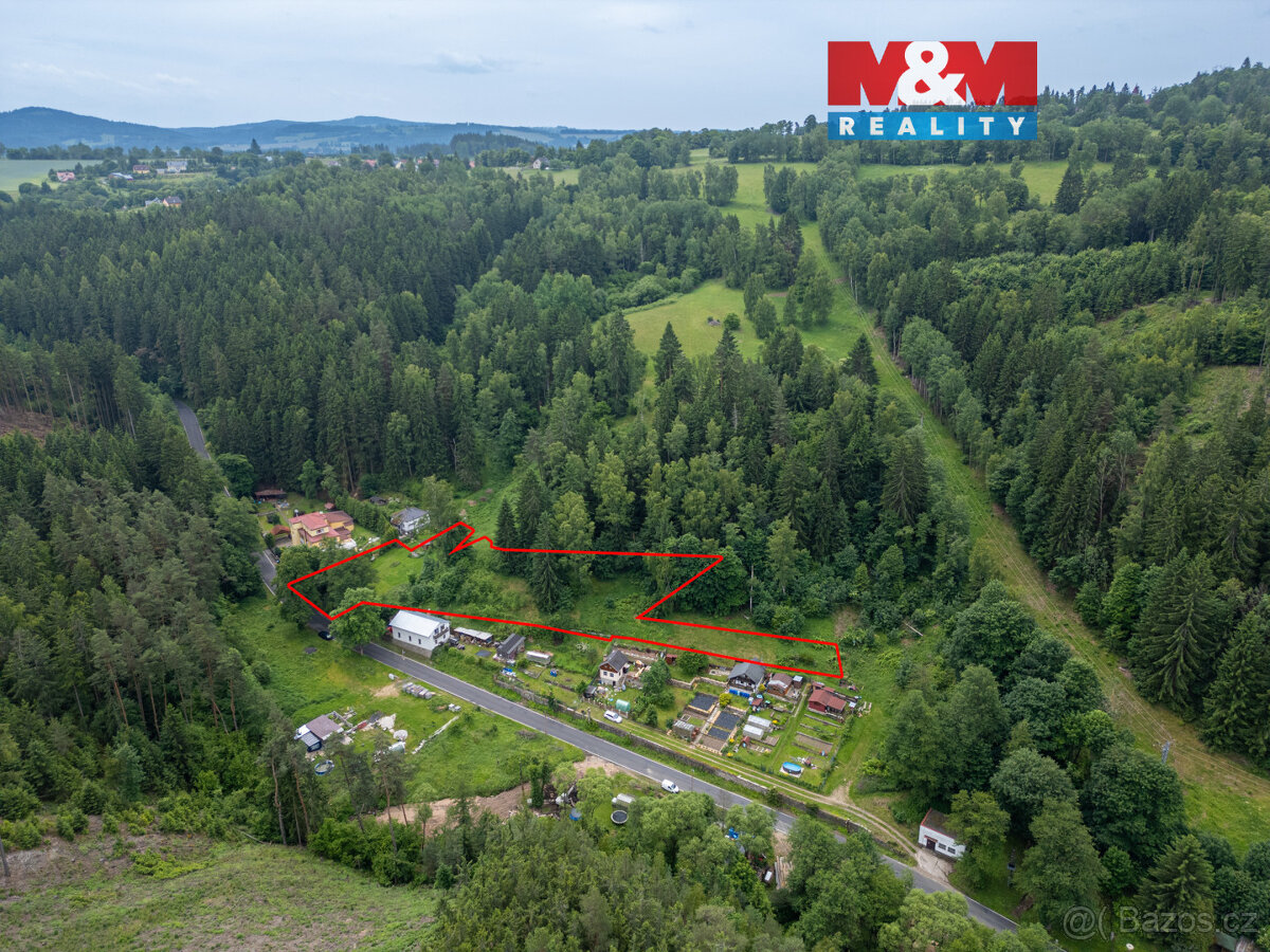 Prodej pozemku k bydlení, 4431 m², Březová u Karlových Varů