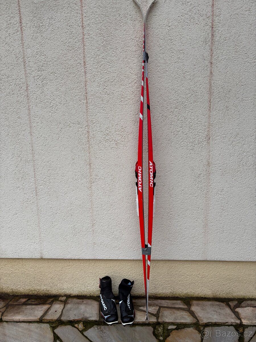 Běžky Atomic+boty Atomic+ vazani