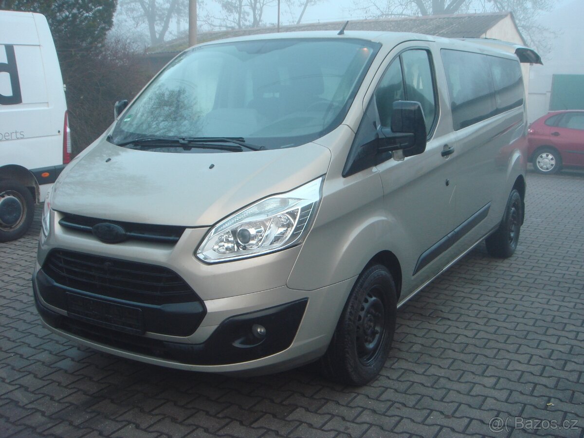 Ford Transit custom 2.2tdci 92kw 9 míst dlouhý 2014