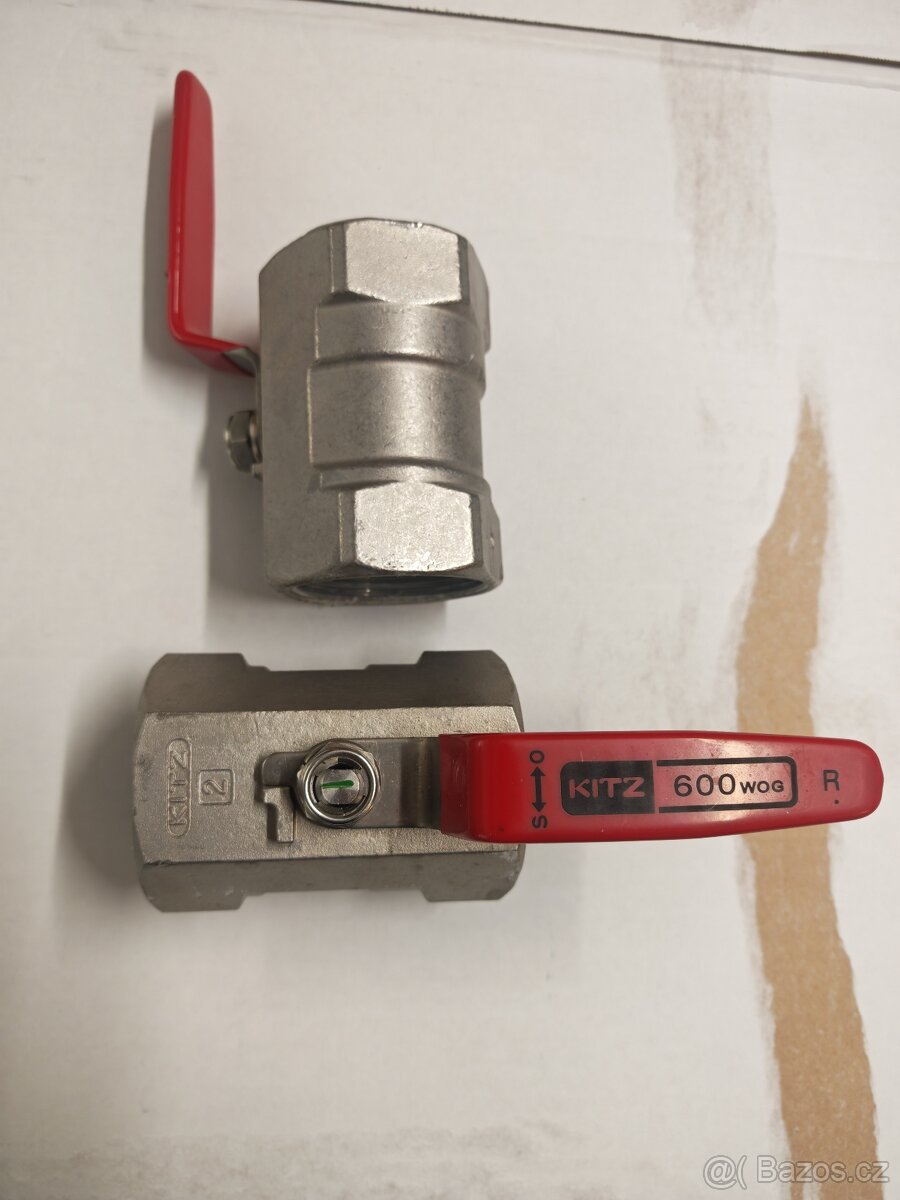 Nerezový kulový ventil