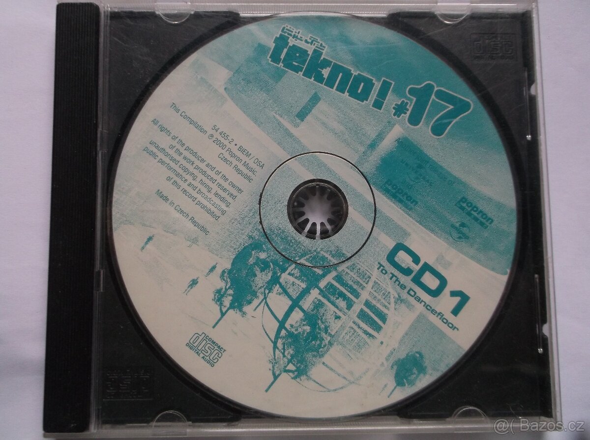 Písničky na CD 20kč/kus