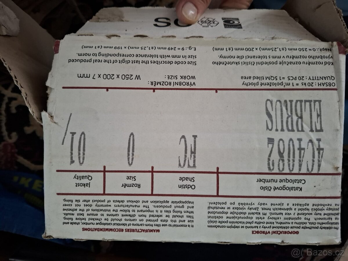 obkladačky RAKO 20x25 růžový ELBRUS