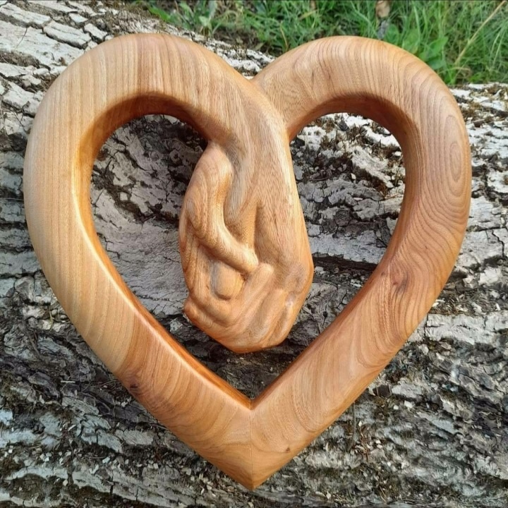 Srdce ze dreva
