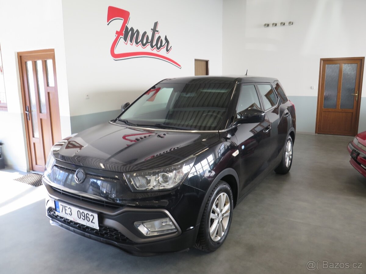 SsangYong XLV 1.6 E-XDi, 4x4, navi, kamera, tažné, klima