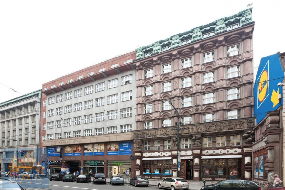 PALÁC ARCHA - pronájem obchodních prostor (127,69 m2), Na Po