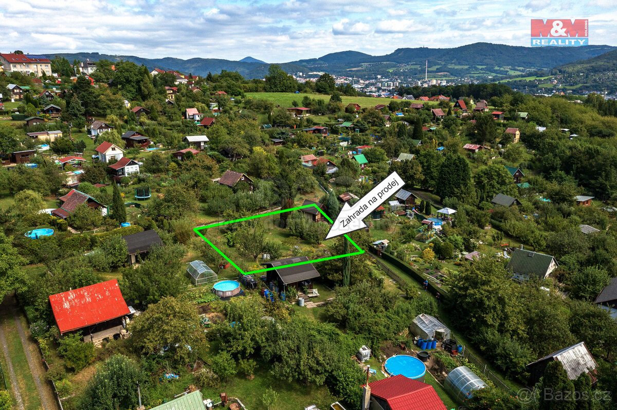 Prodej zahrady, 498 m², Děčín, Na Skluzu, Želenice.