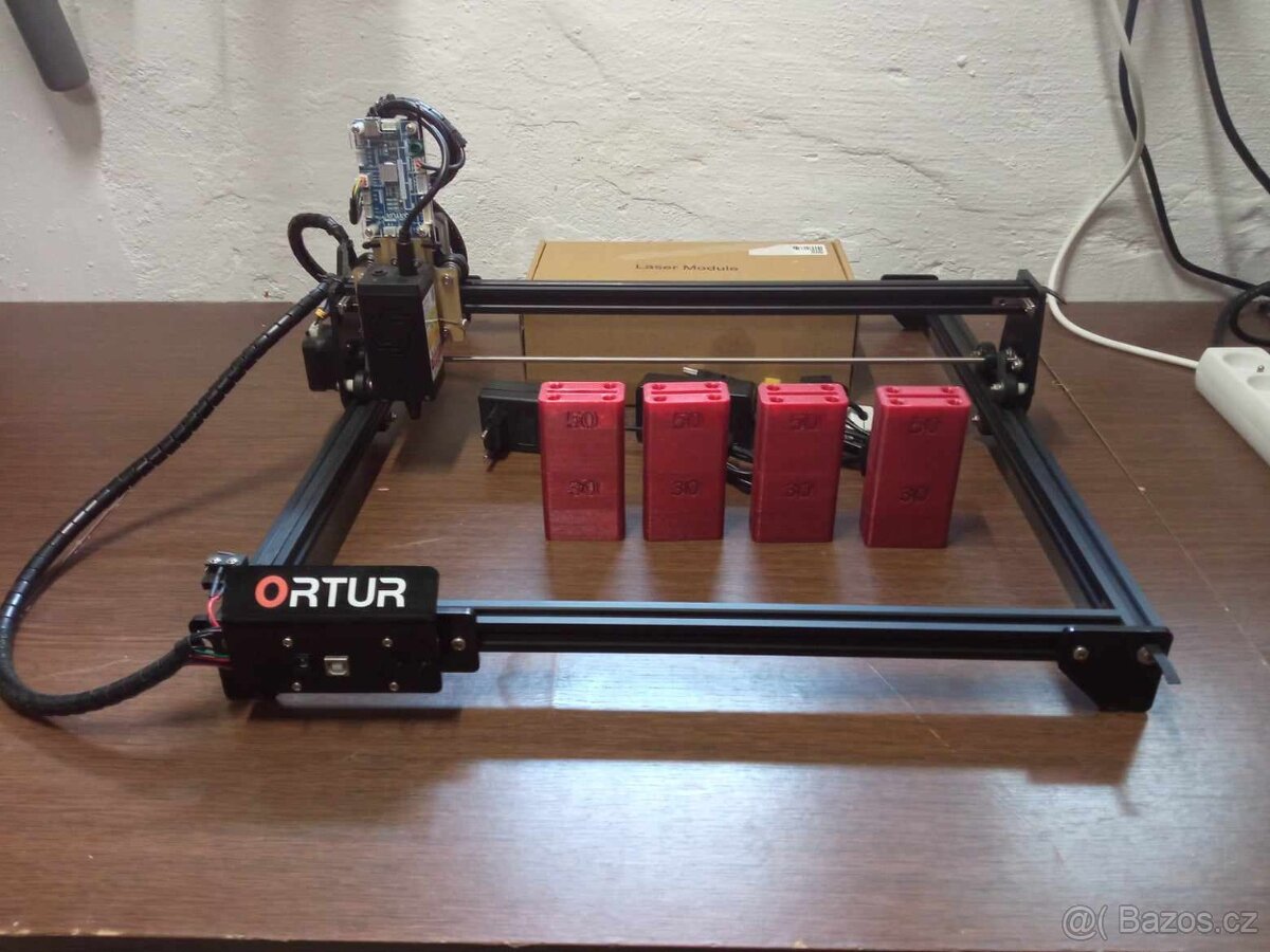 Gravírka Ortur laser master 2 - 10 W hlava