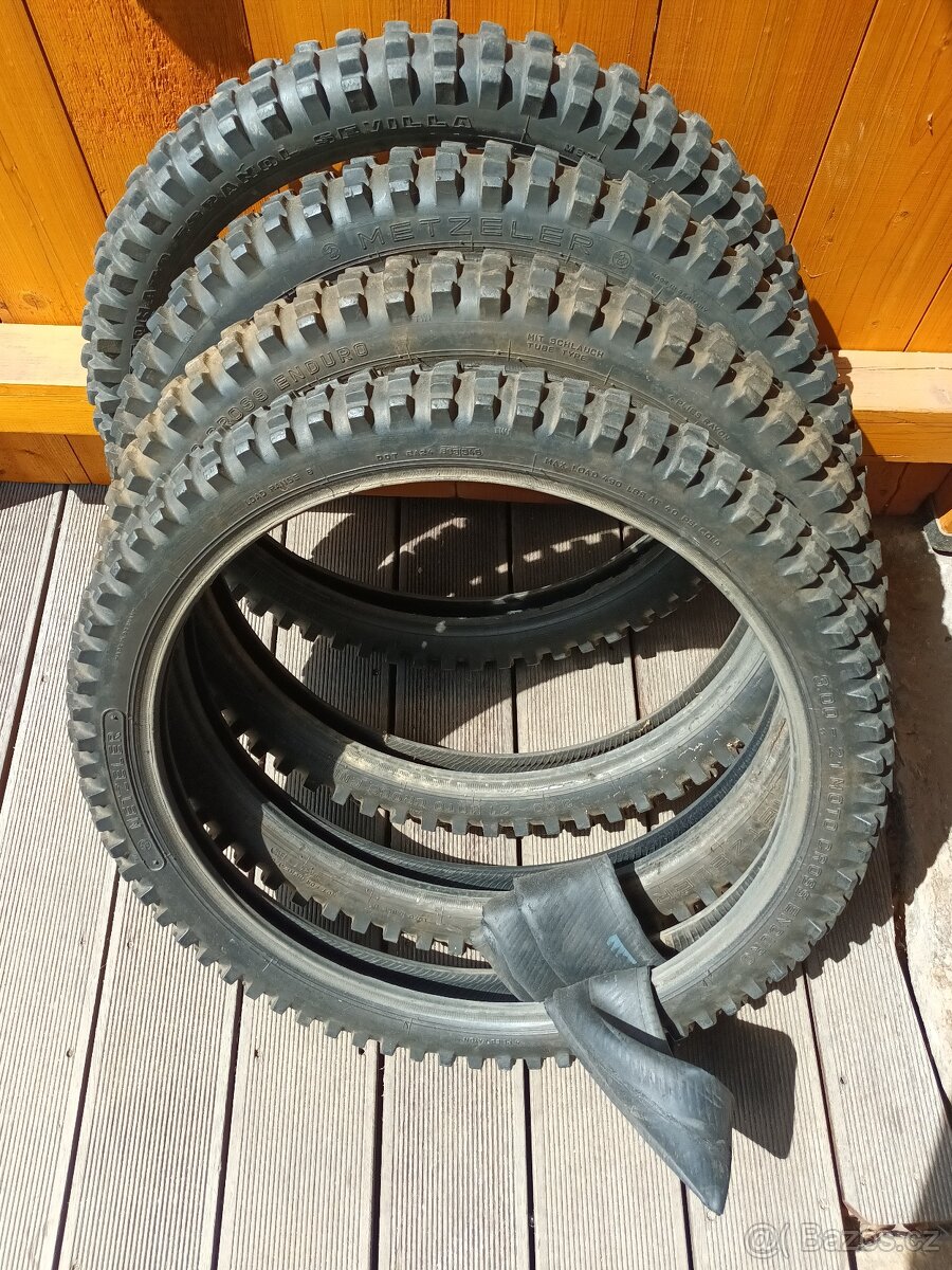 Jawa soutěžní, ČZ motokros, enduro
