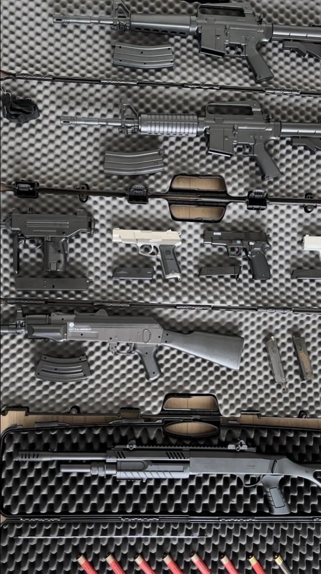 Airsoft arzenál - komplet