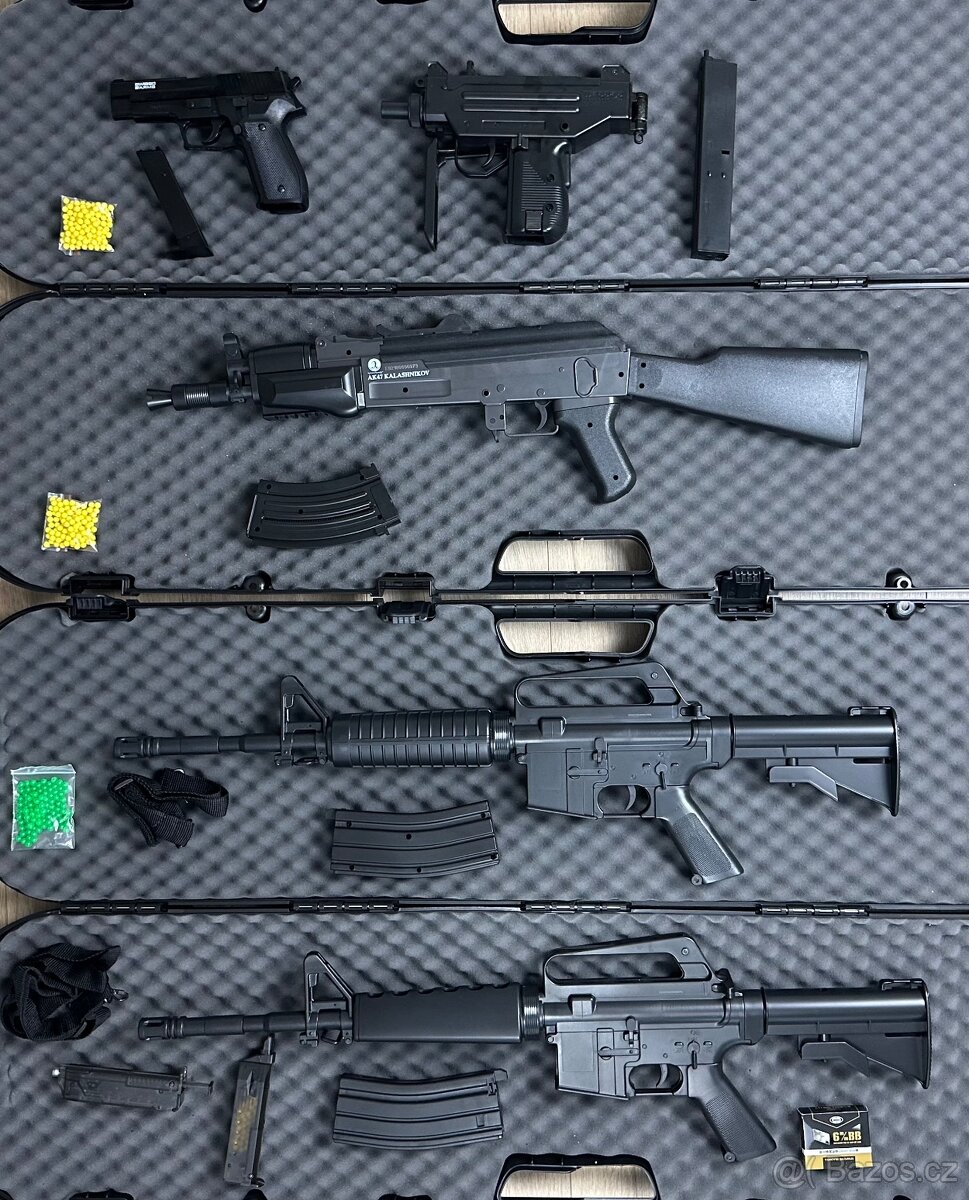 Airsoft arzenál - komplet