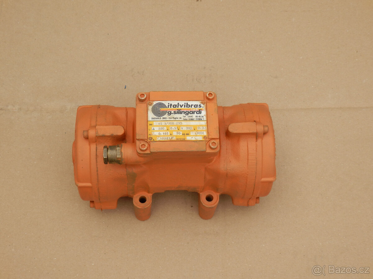 Vibrační elektromotor VS 3/200 200 0,165W 3000ot./1min.