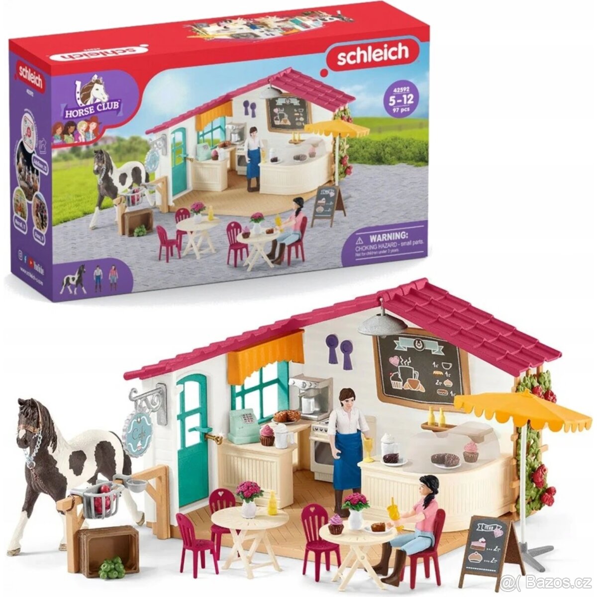 Schleich 42592 Kavárna pro jezdce