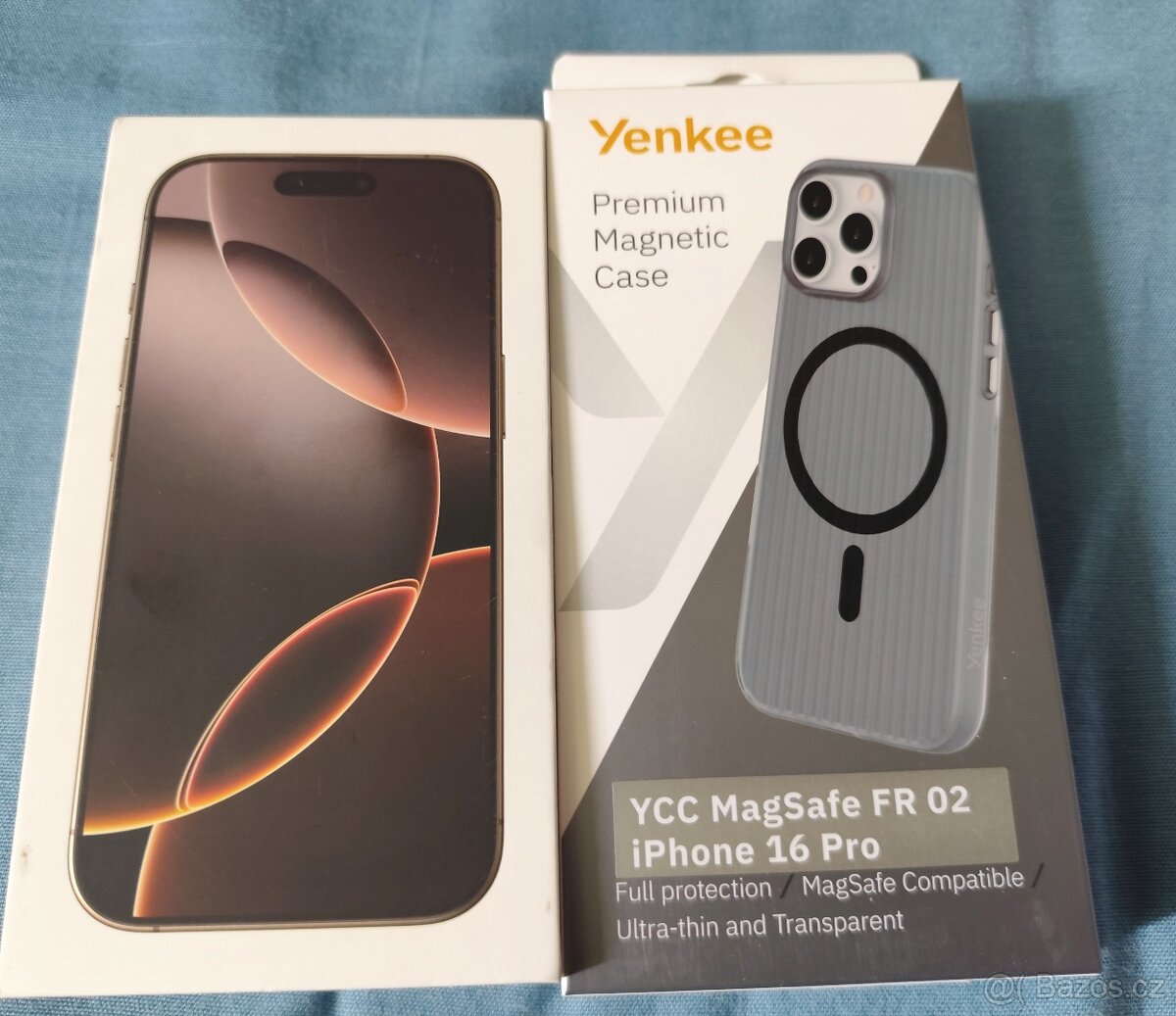 Iphone 16 Pro nový + kryt REZERVACE
