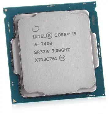 Intel Core i5-7400 – 4 jádra, 3.0–3.5 GHz